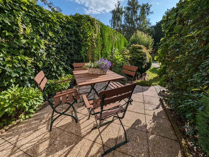 Ferienwohnung in Kühlungsborn - Thrun - Terrasse