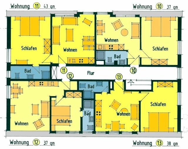 Ferienwohnung in Fehmarn OT Meeschendorf - Kleingarn - "Meeresblick" Nr.12 - Bild 4