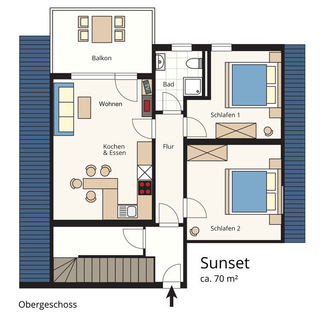 Ferienwohnung in Grömitz - Sunset - Bild 23