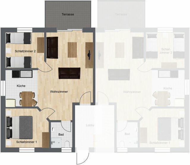 Ferienwohnung in Fehmarn OT Gollendorf - Haus Ostseeglück Anker Whg. I (9152/IV) - Fehmarn - Bild 7