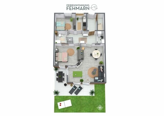 Ferienwohnung in Fehmarn OT Dänschendorf - Ferienwohnung Fehmarn "FeWoFe"**** - Bild 14