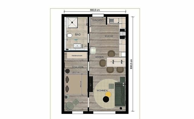 Ferienwohnung in Hohwacht - Meeresblick "Appartment 33", Haus 3 App. 33 - Bild 23