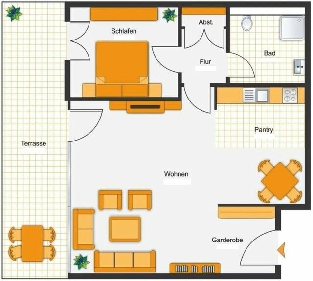 Ferienwohnung in Zingst - Am Kurhaus 615 - Sonnenterrasse/ PP 109 - Bild 11