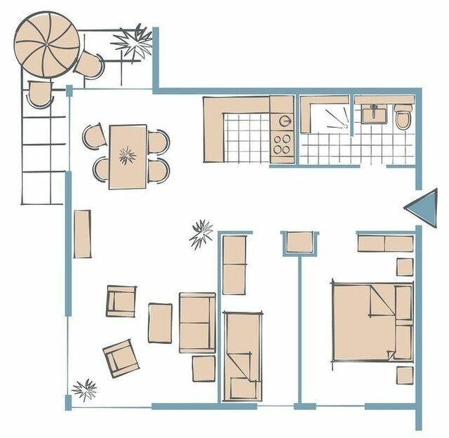 Ferienwohnung in Heiligenhafen - "Dünenpark Heiligenhafen", Haus "Dünengras", Wohnung 11 "Dünenlounge" - Bild 23