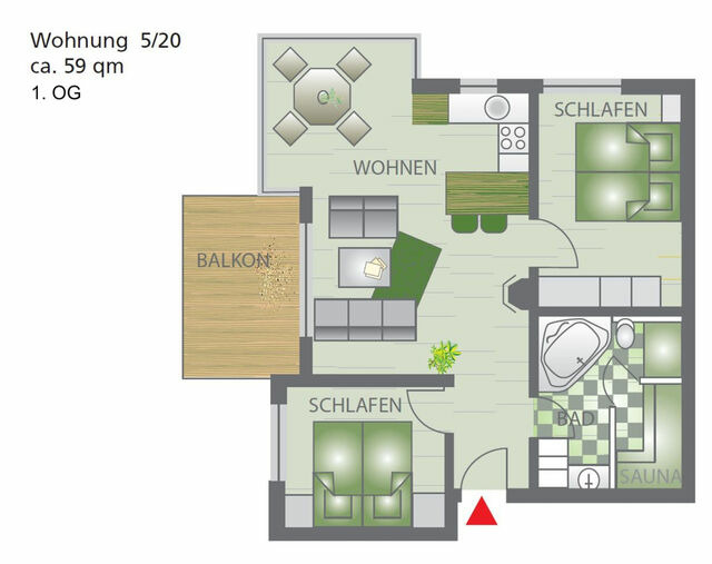 Ferienwohnung in Großenbrode - Möwennest 5 - Großenbrode - Bild 20