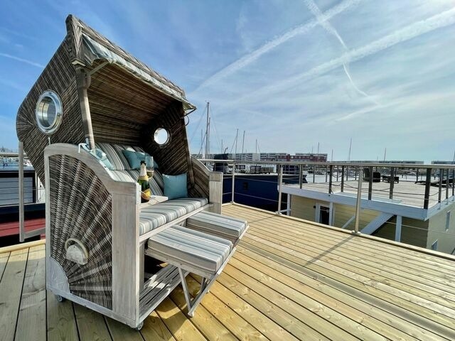 Ferienhaus in Fehmarn OT Fehmarnsund - LILLEMOR - Stern Hausboot - Bild 4