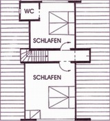 Ferienhaus in Kappeln - Ferien bei Woydt - Koje mit Schleiblick - Bild 9